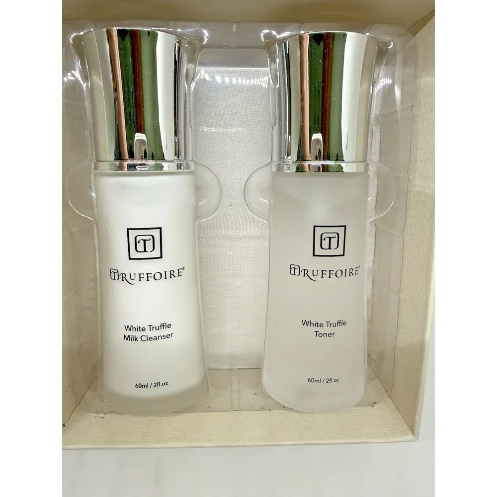 Truffoire‎ White Truffle Cleanser & Toner Set 60mL 2oz Each New NIB